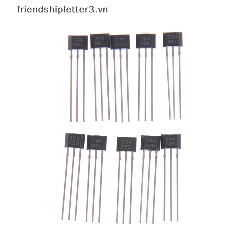 Set 10 Thiết Bị Cảm Biến Từ Tính AH3144E OH3144 3144 Chuyên Dụng