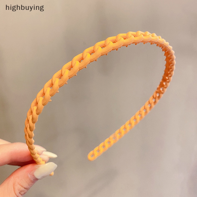 Băng Đô Cài Tóc Màu Sắc Đơn Giản Thời Trang Cho Nữ