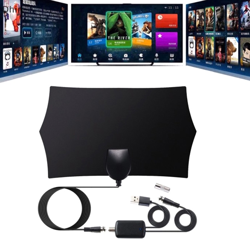 Ăng Ten TV Vệ Tinh Kỹ Thuật Số Trong Nhà Phạm Vi Cao DVB-T2 ATSC 4K 1080P