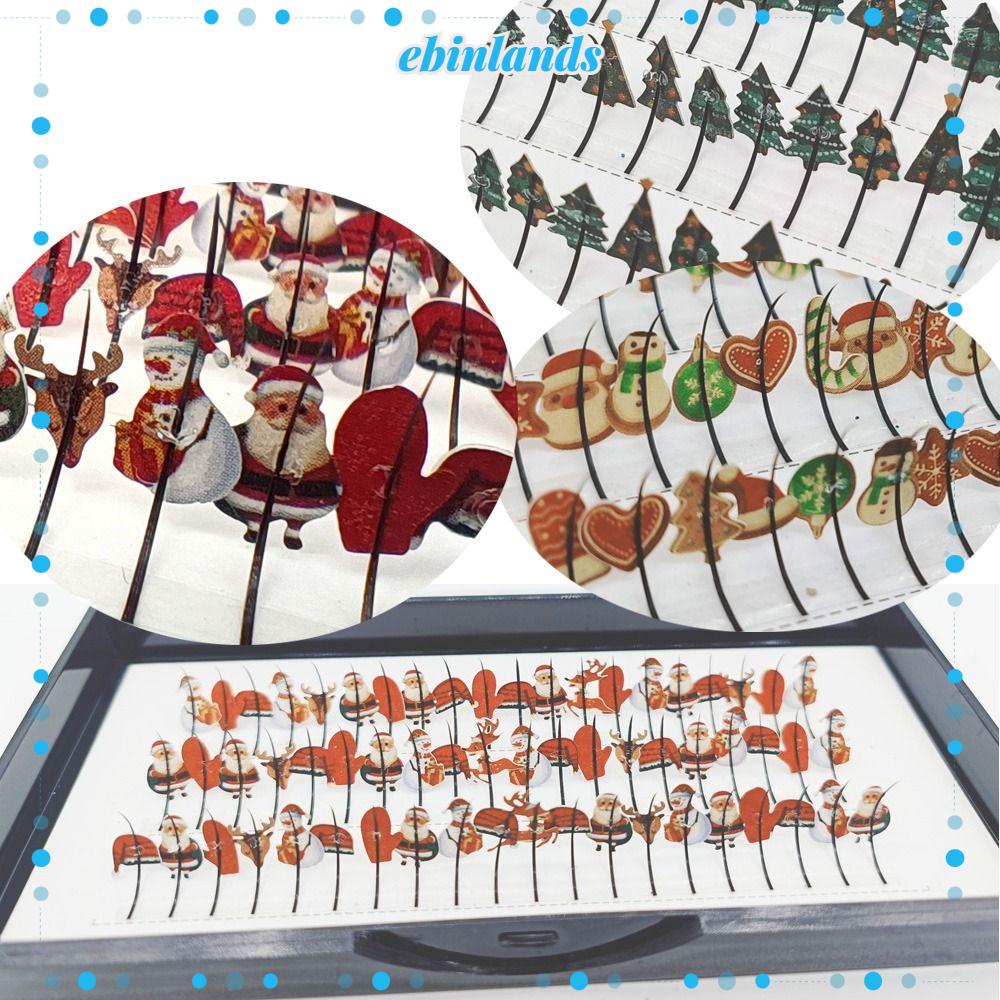 Cặp Lông Mi Giả Nhiều Màu Sắc EBINLANDS Dành Cho Nữ