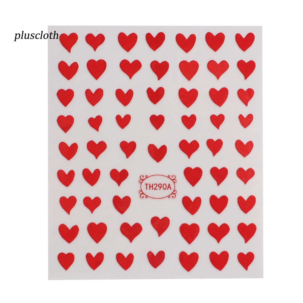 Miếng Dán Trang Trí Móng Tay Chống Rơi Không Phai Màu Tự Dính Dễ Thương