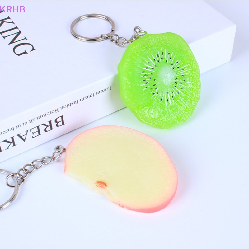 Móc Khóa Hình Trái Cây Sáng Tạo Dễ Thương Mới