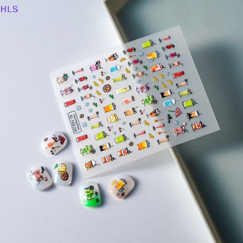 1 Tấm Hình Dán Trang Trí Móng Tay Phong Cách Bohemia