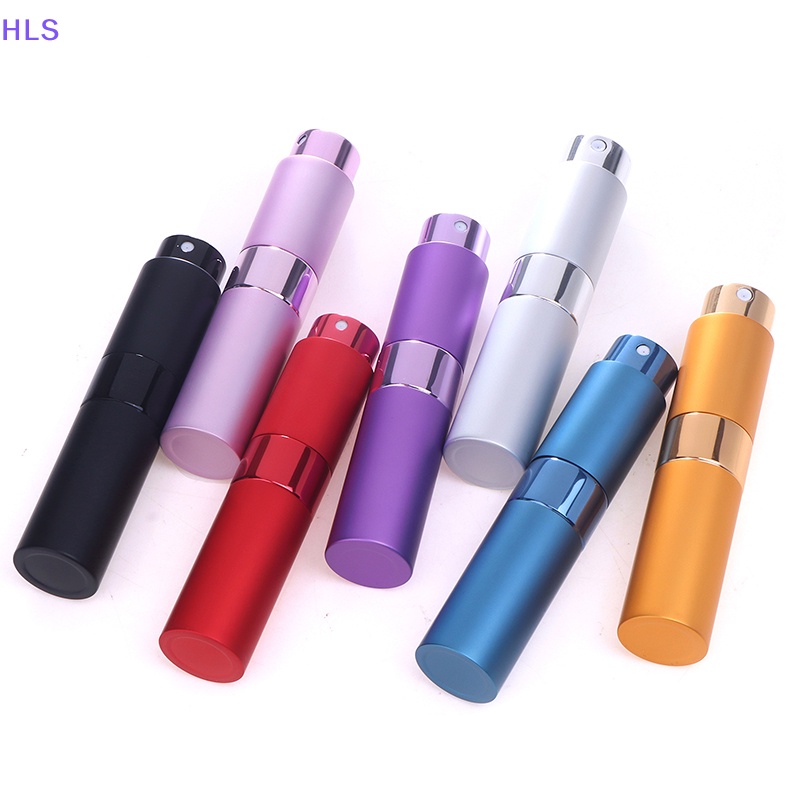 Bình Đựng Nước 8ML Bằng Nhôm Họa Tiết Mây Có Thể Bơm Lại