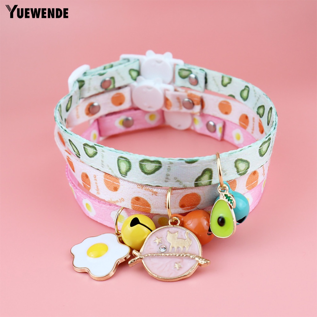 Vòng Cổ YQ.E Cho Thú Cưng Họa Tiết In Có Thể Điều Chỉnh Kích Thước