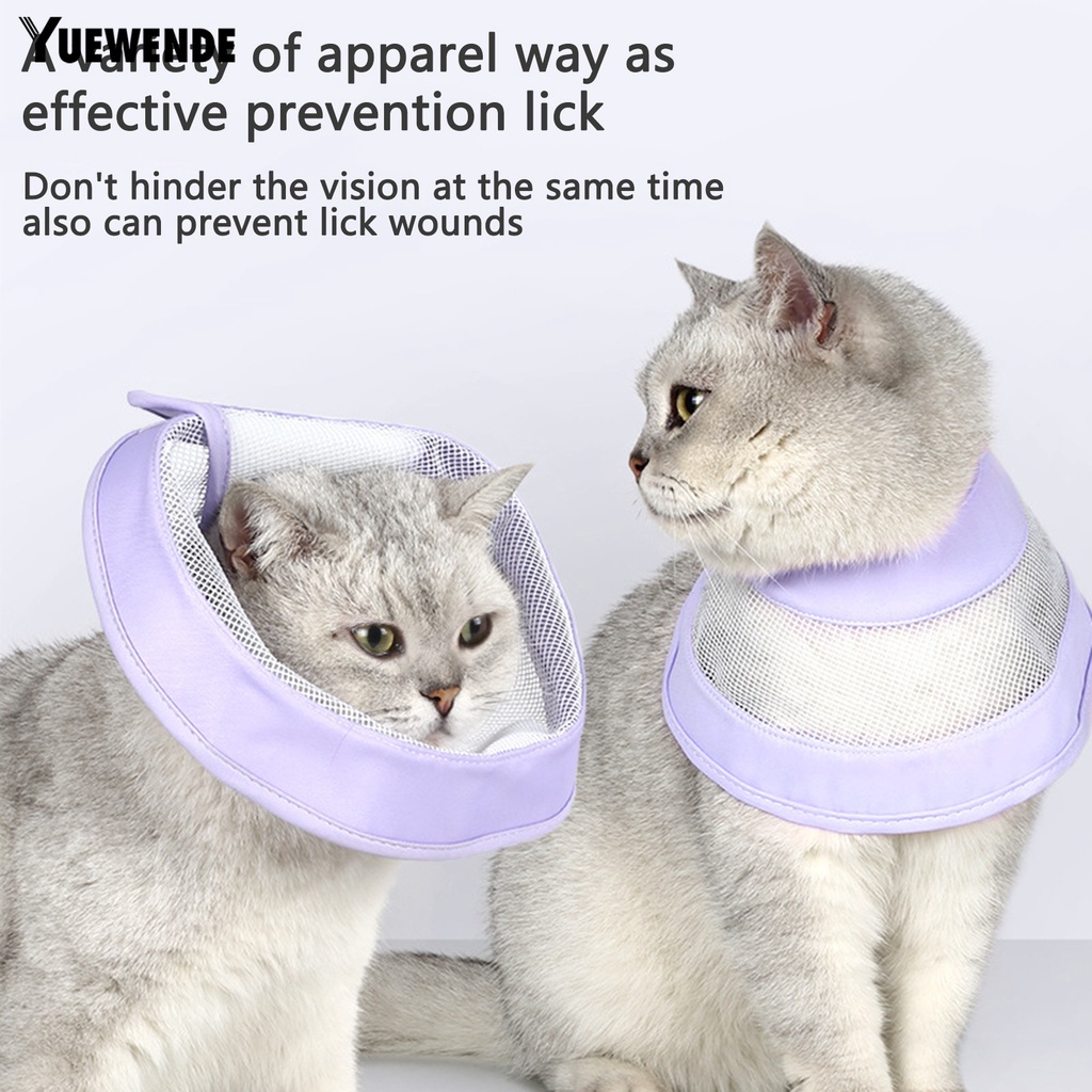 Vòng Cổ Cotton Mềm Mại Thoáng Khí Chống Trầy Xước Cho Thú Cưng