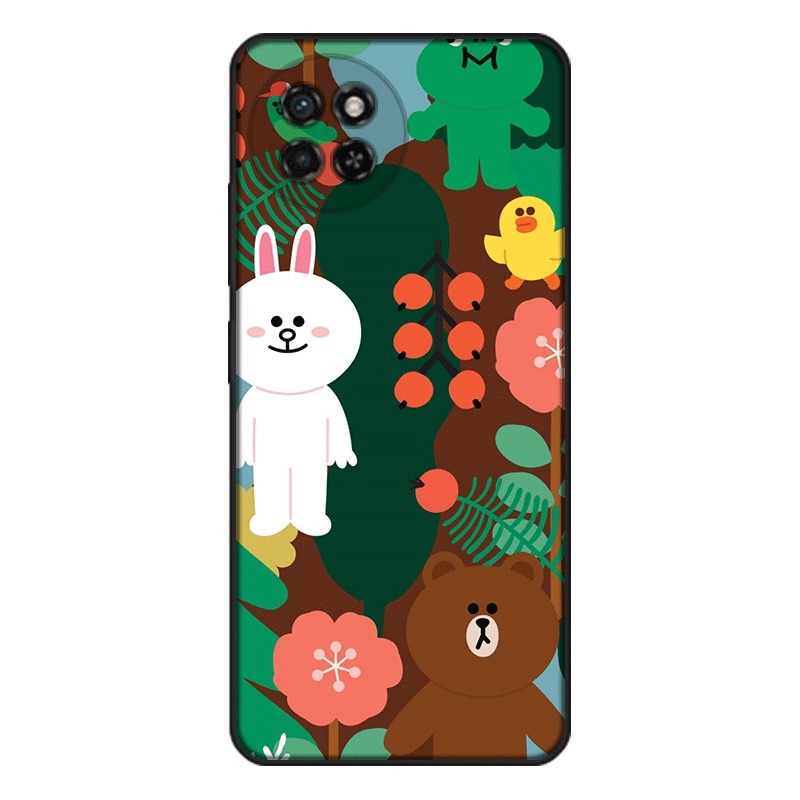 Ốp Điện Thoại TPU Dẻo Họa Tiết Hoạt Hình Dễ Thương Cho Itel S23 Itel S23