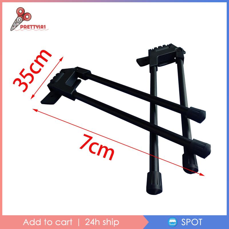 [Prettyia1] 2 Chân Bàn Nylon Gấp Được DIY Cho Bàn Cà Phê