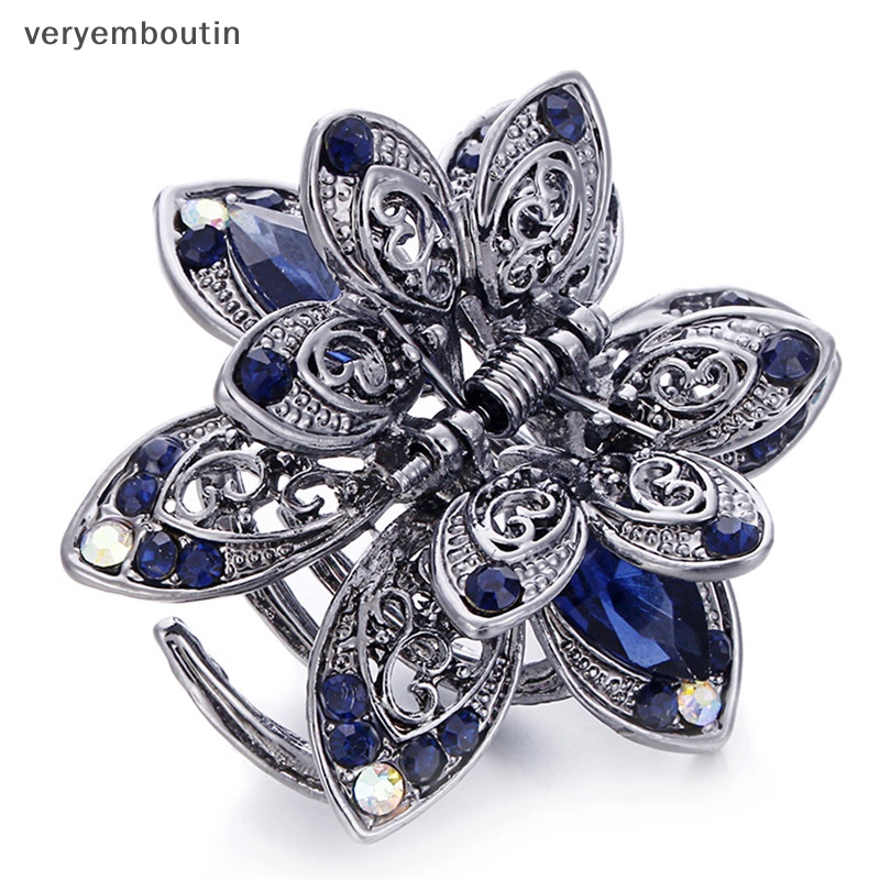 Kẹp Càng Cua Đính Đá Sang Trọng Cho Cô Dâu