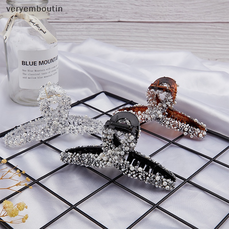 Kẹp Càng Cua Đính Ngọc Trai Sang Trọng Cho Nữ