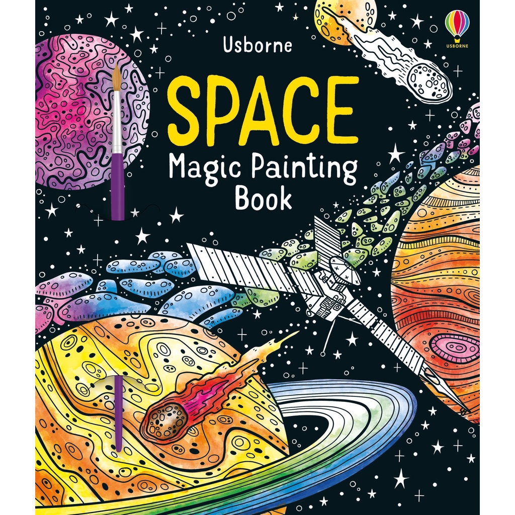 Space Magic Painting Book