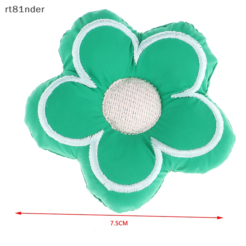 Rt Móc Chìa Khóa Bằng Vải Cotton Dệt Kim Hình Bông Hoa Dễ Thương Dùng Làm Quà Tặng Cho Cặp Đôi