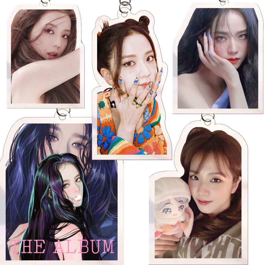 1 Móc Khóa Hình Jisoo Blackpink Bằng Acrylic