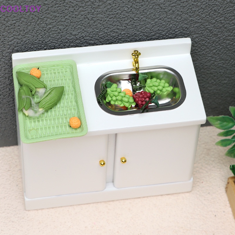 Bồn Rửa Mini Tỉ Lệ 1: 12 Trang Trí Nhà Búp Bê