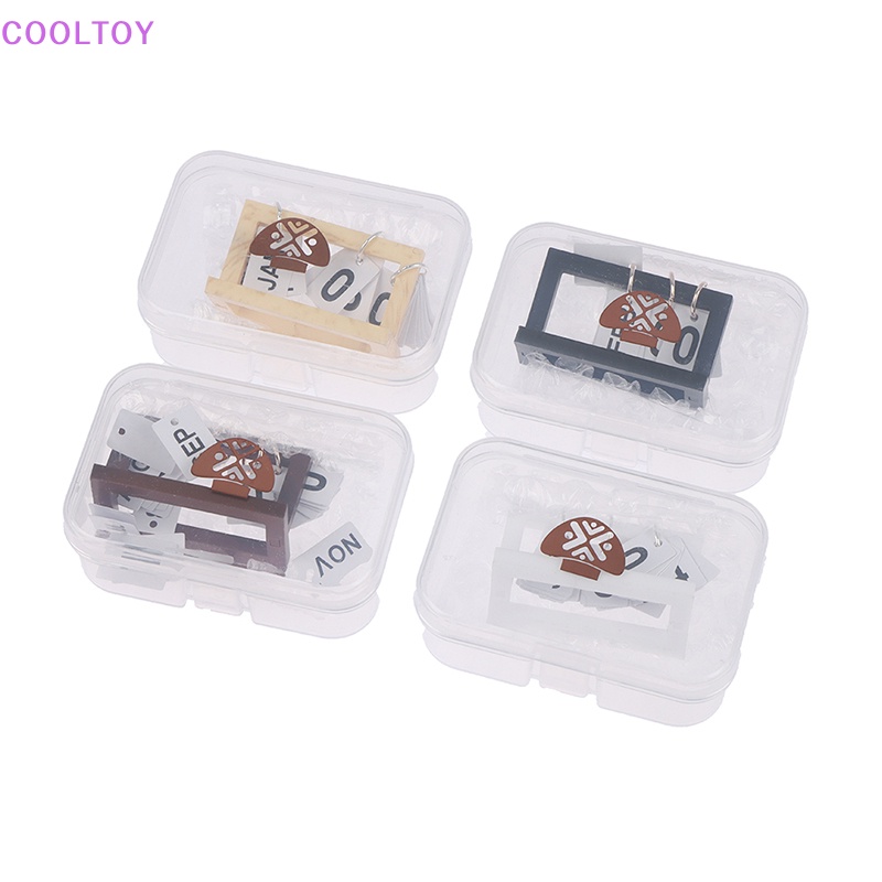 Cooltoy Lịch Để Bàn Trang Trí Nội Thất Nhà Búp Bê Kawaii