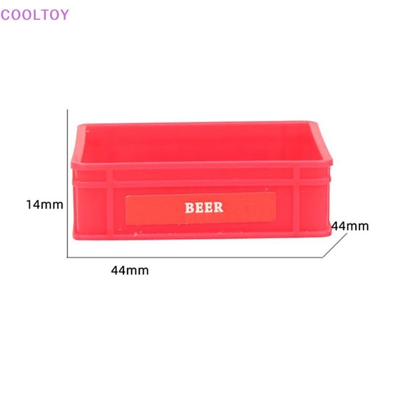 Mô Hình Giỏ Vuông Đựng Đồ Ăn / Nước Uống Trang Trí Nhà Búp Bê Mẫu Mới