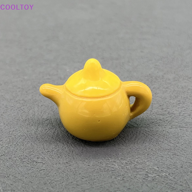 Cooltoy Đồ Chơi Nhà Bếp Nhỏ Trang Trí Ấm Trà Bình gas Nội Thất Mô Hình HOT