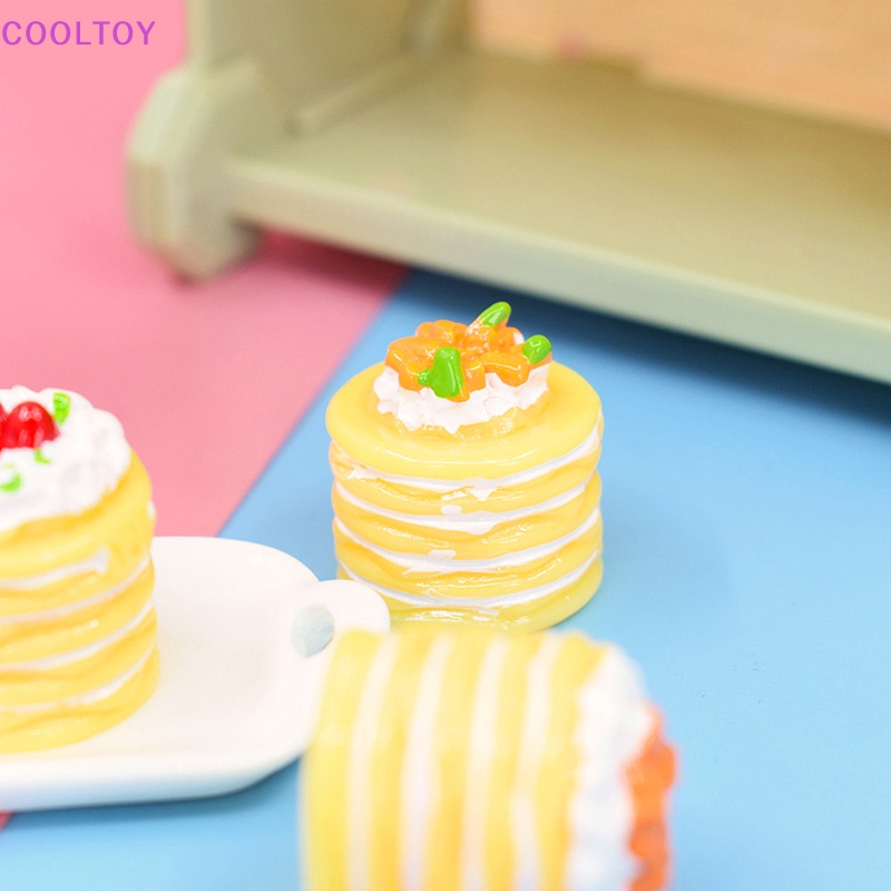 Set 2 Mô Hình Bánh Mì Tỉ Lệ 1 / 6 Trang Trí Nhà Búp Bê