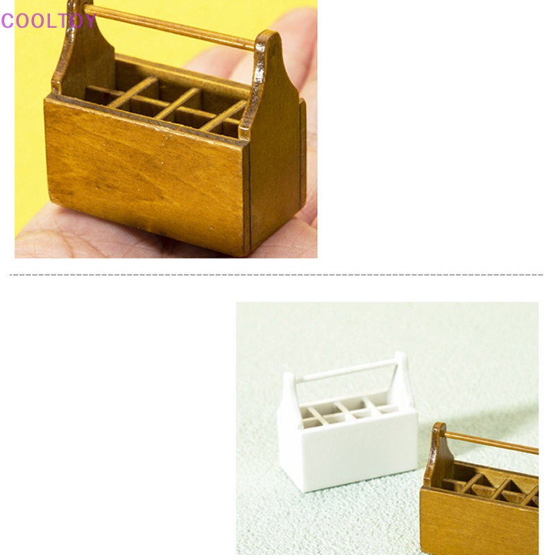 1 Hộp Đựng Dụng Cụ Sửa Chữa Mini 1: 12 Cho Nhà Búp Bê