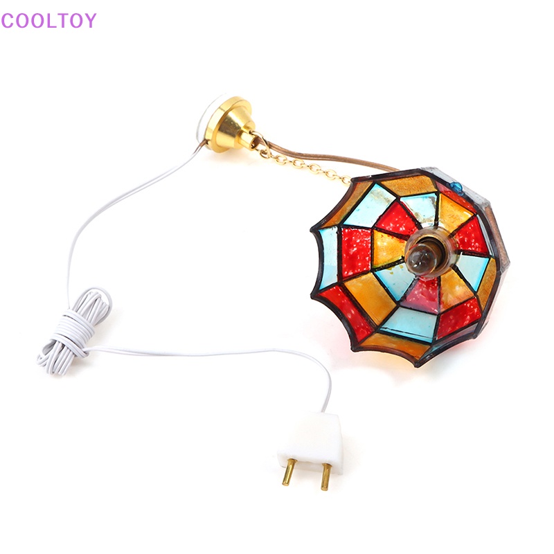 Cooltoy Mô Hình Đèn Chùm Mini Tỉ Lệ 1: 12 Trang Trí Nhà Búp Bê