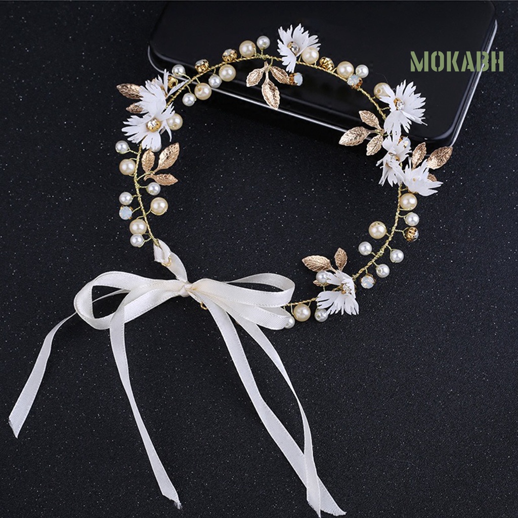 Băng Đô Hoa Bằng Vải Tổng Hợp Tinh Tế Đẹp Mắt Dành Cho Bạn Nữ