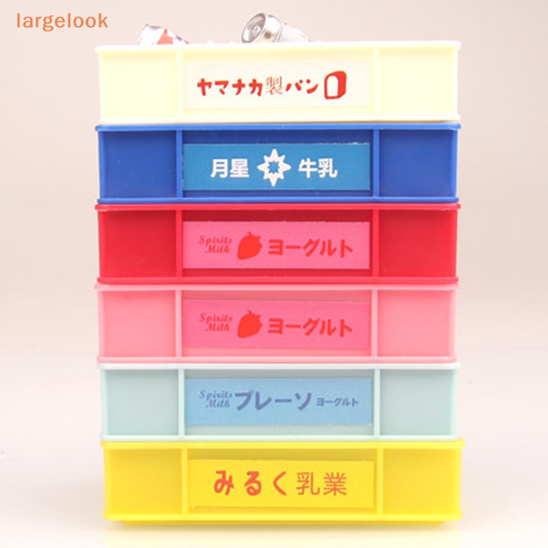 Mô Hình Giỏ Bánh Mì / Sữa Mini Để Bàn Trang Trí Nhà Búp Bê