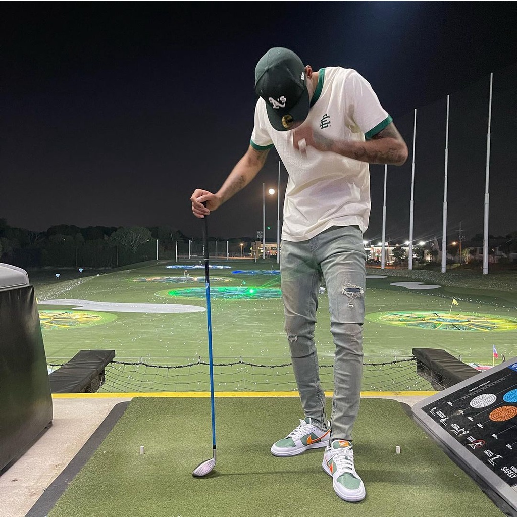 Eric Emanuel Mũ Lưỡi Trai Chống Nắng Ba Chiều Thêu Họa Tiết Có Thể Điều Chỉnh Kích Cỡ