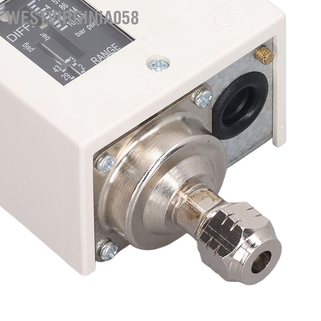 Westvirginia058 Công tắc điều khiển áp suất điện tử Phụ kiện máy nén khí bơm nước 10kgf/cm²