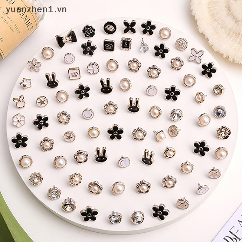 Zheng Ghim Cài Cổ Áo Cỡ Nhỏ Chống Ánh Sáng Dùng Trang Trí