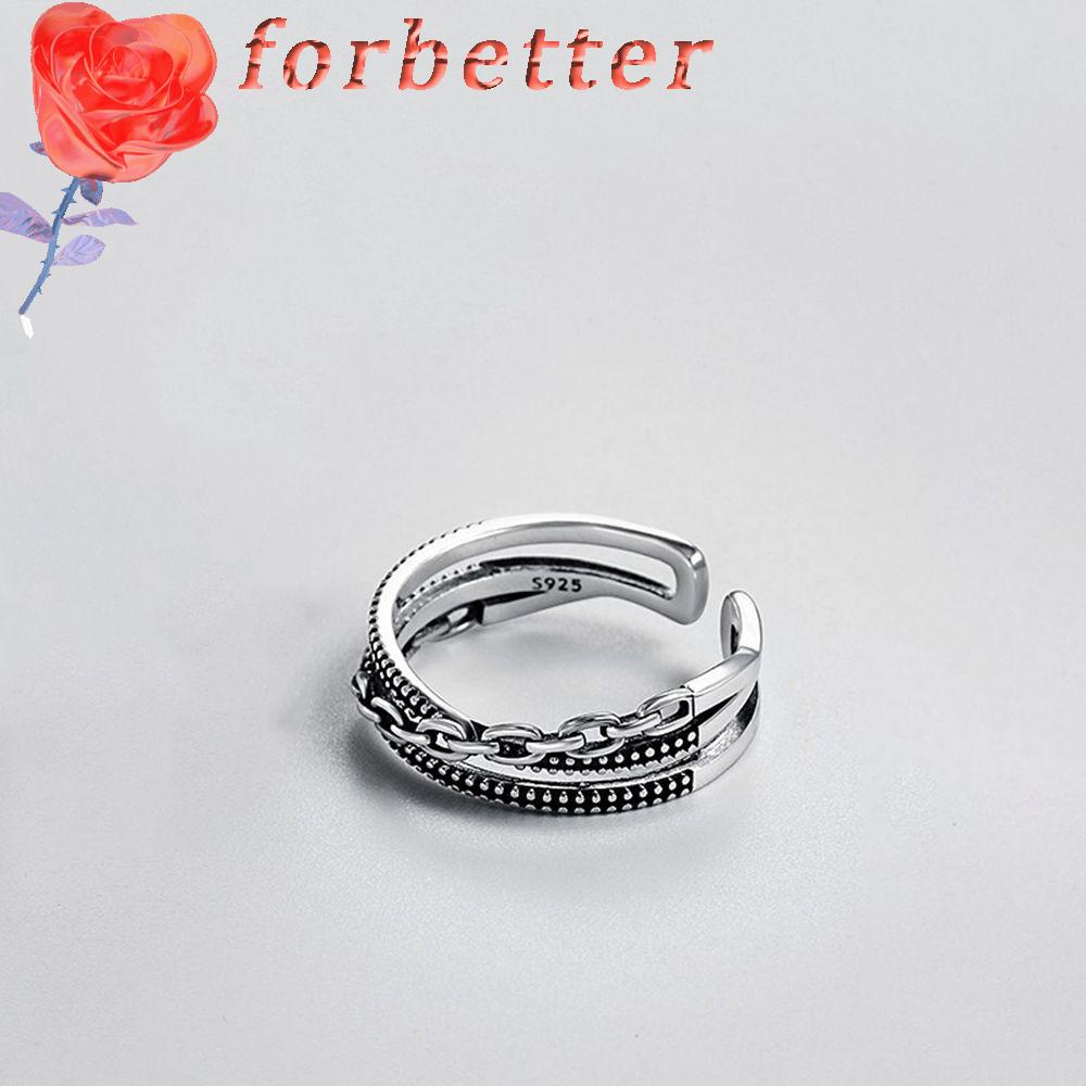 Nhẫn Hở Họa Tiết Khóa Kéo Phong Cách Punk Hip hop Cá Tính