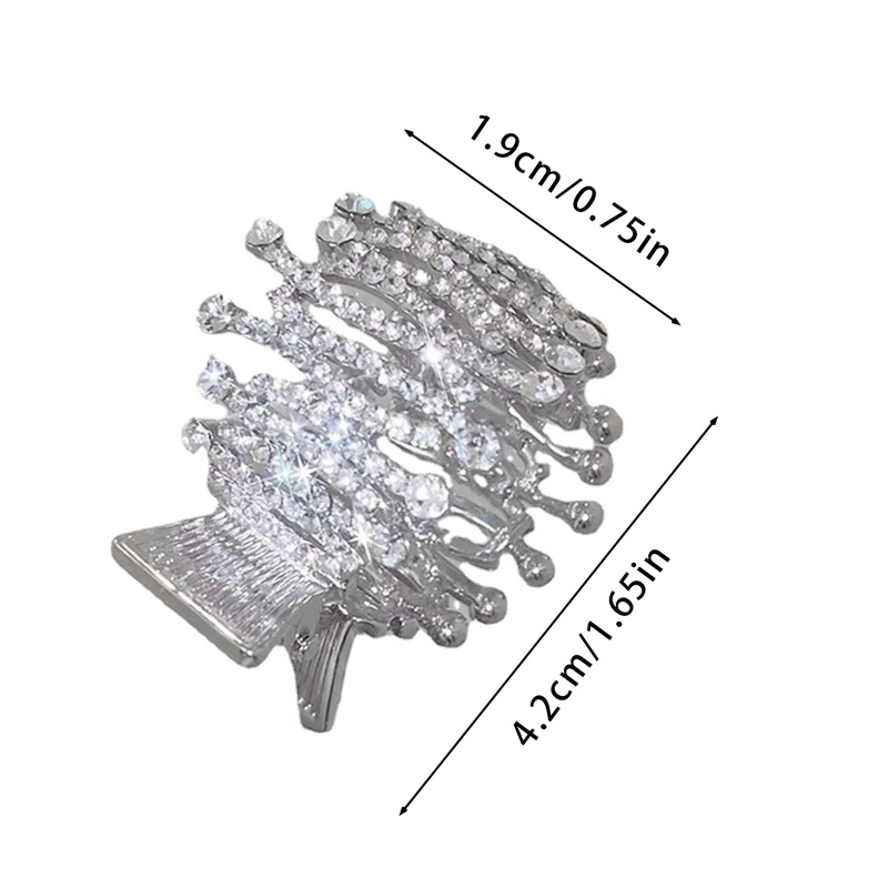 Kẹp Tóc Đính Đá Và Ngọc Trai Thời Trang Cho Nữ