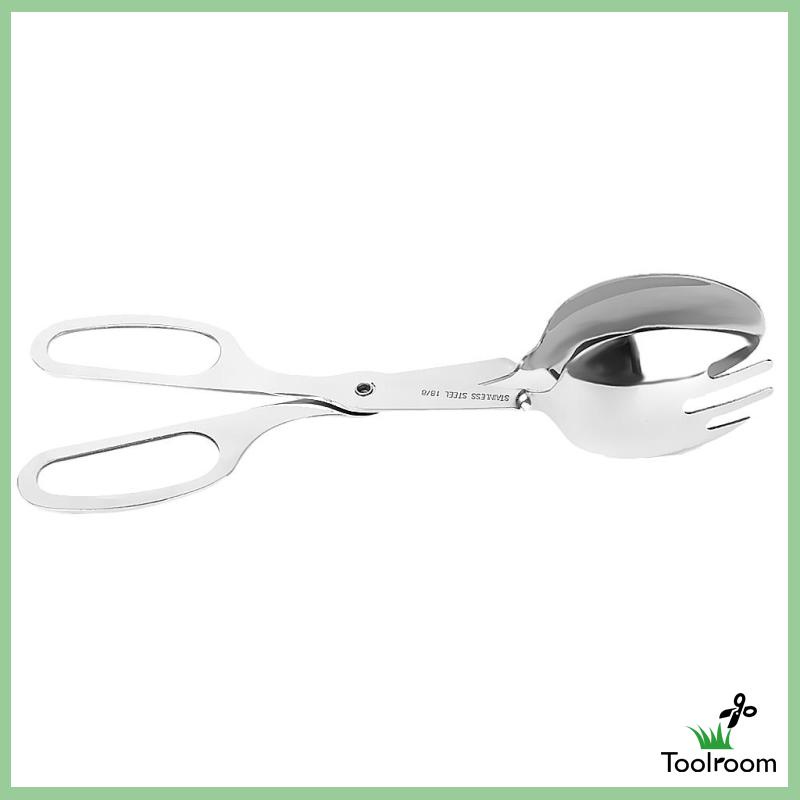 Kẹp Gắp Salad Bằng Thép Không Gỉ Tiện Dụng Cho Nhà Bếp