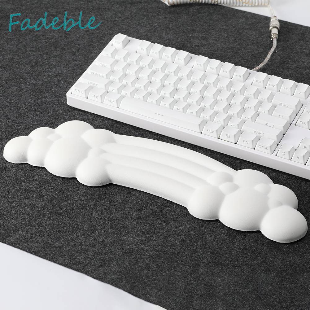 Đệm Cổ Tay Bấm Bàn Phím Máy Tính Giảm Đau Hình Đám Mây