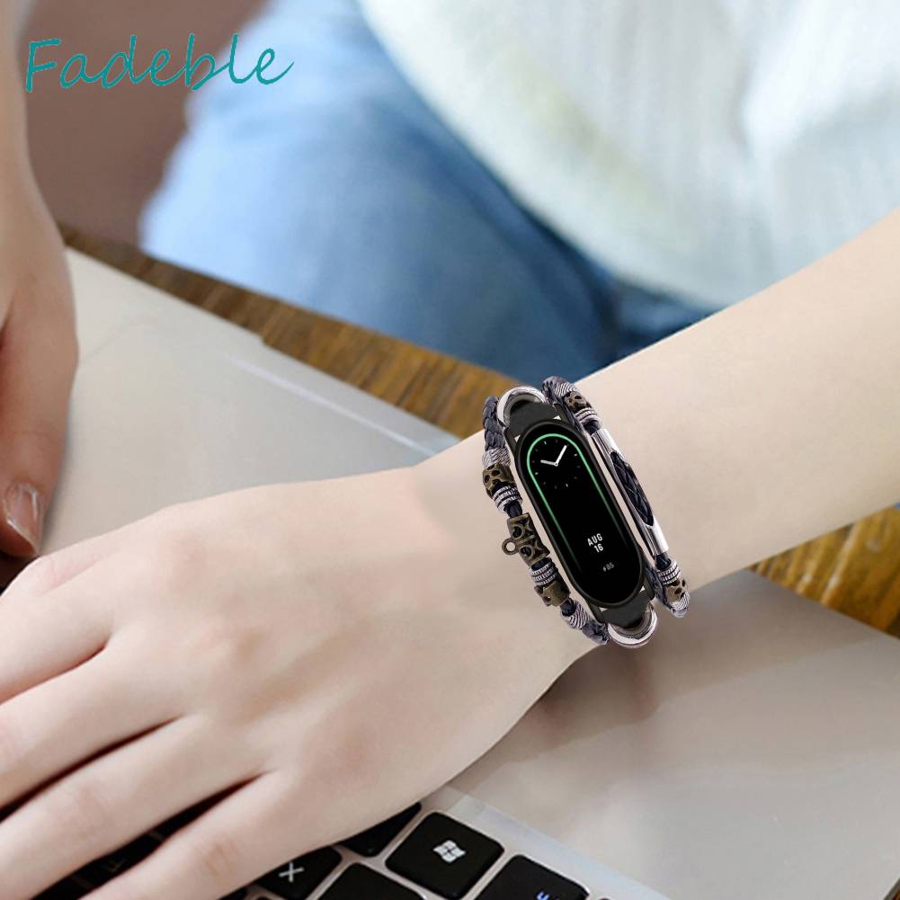 Dây Đeo Thay Thế Chất Liệu Silicon Màu Trơn Thời Trang Cho Mi Band 8