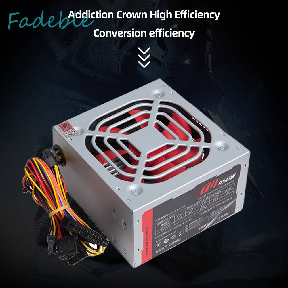 Nguồn ĐiệN 200W ATX 450W 4Pin 2 SATA Cho MáY TíNh
