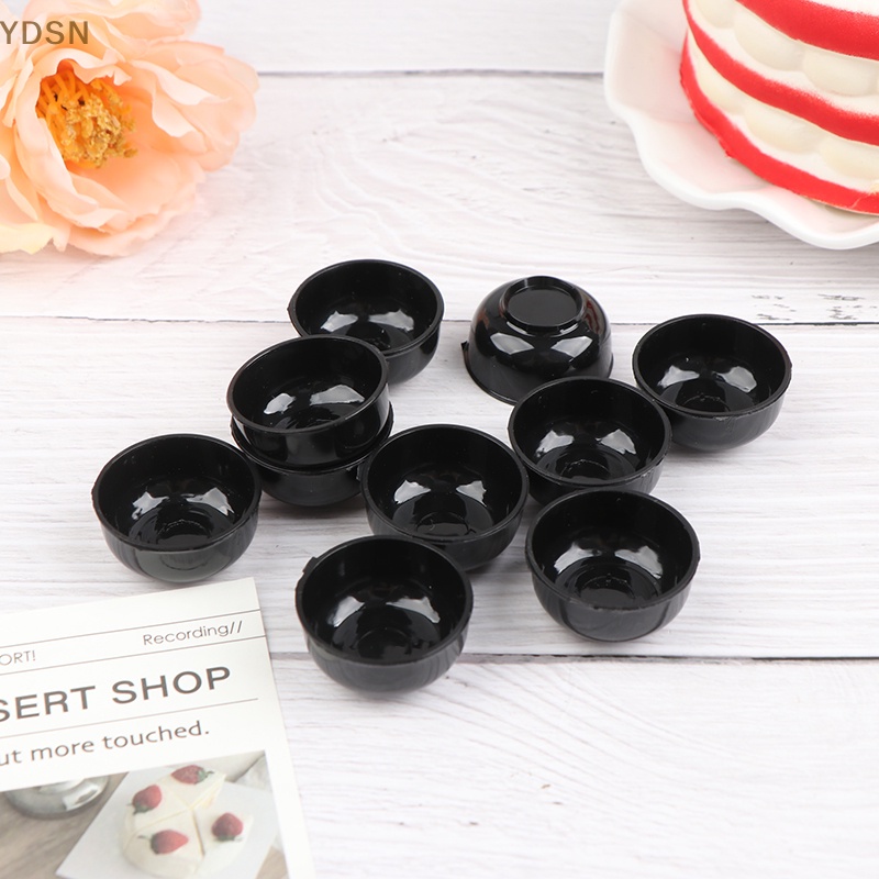 Bộ 10 Chén Dĩa Đồ Chơi Búp Bê Cỡ 1 / 12