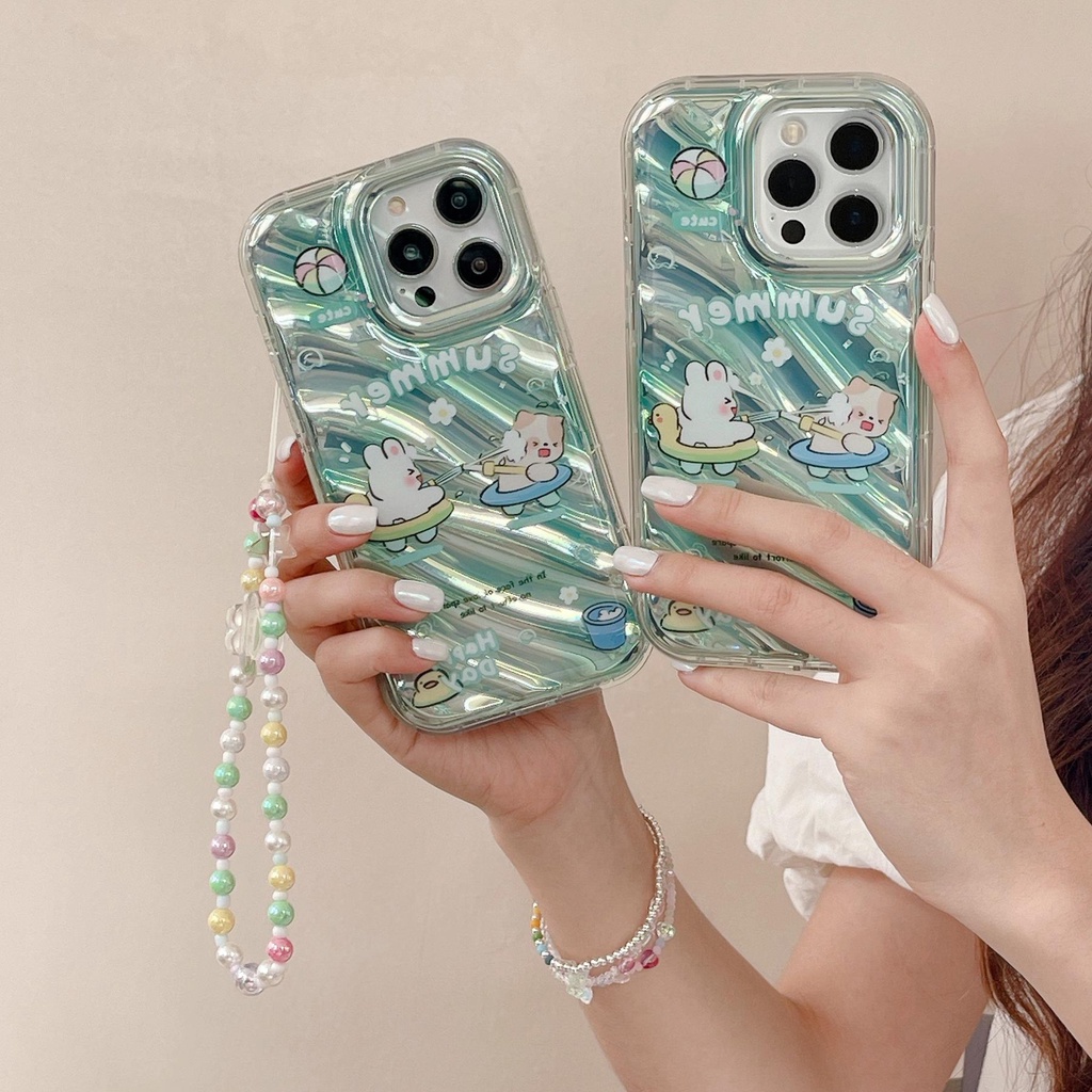 Ốp Điện Thoại TPU Mềm Trong Suốt Họa Tiết Hoạt Hình Cho iPhone 11 13 12 14 Pro Max