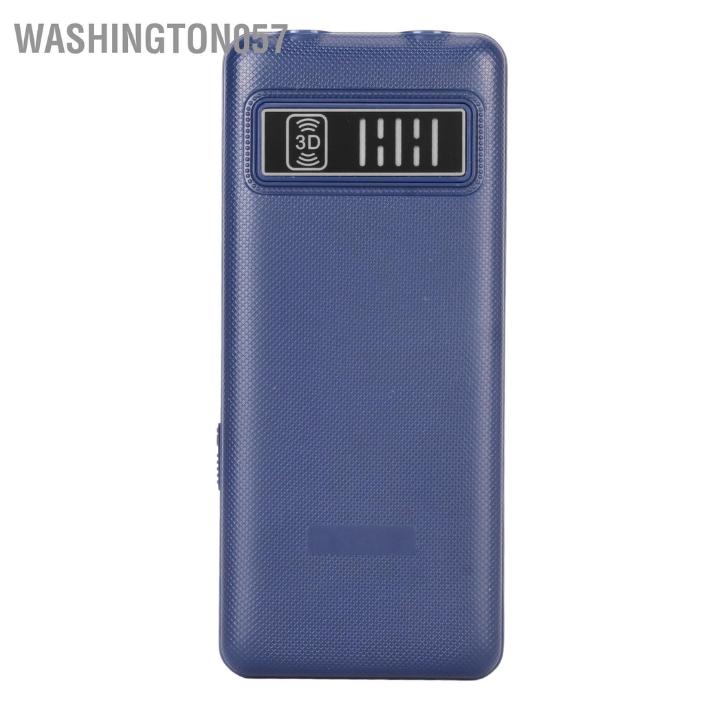Washington057 Điện thoại GSM Dual SIM 2G đã mở khóa Màn hình 2.4in di động cao cấp Chế độ chờ kép Nút lớn Loa màu xanh với Pin 6800mah tích hợp