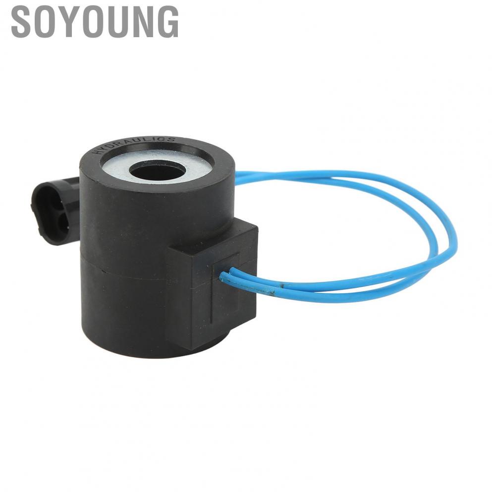 Soyoung AT163482  Long Service Life Perfect Fit Heavy Duty 2 Pin  Aging Solenoid Electrical Coil for Extractor
