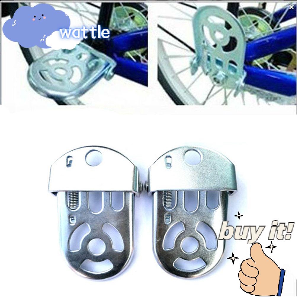 1 Cặp Bàn Đạp Trục Trước Bằng Kim Loại Cho Xe Đạp Tiện Dụng