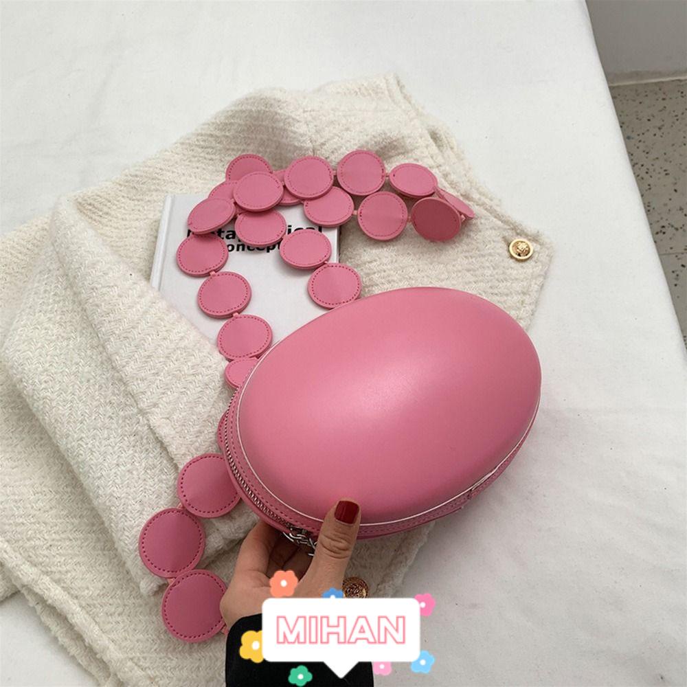 Túi Đeo Chéo Vai Bằng Da Có Dây Đeo Đơn Giản MIHAN1