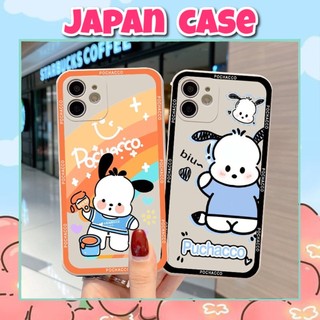 Ốp lưng iphone cạnh vuông giả 14 puchacco 5s/6/6plus/6s/6splus/7/7plus/8/8plus/x/xr/xs/11/12/pro/promax/13/14Promax