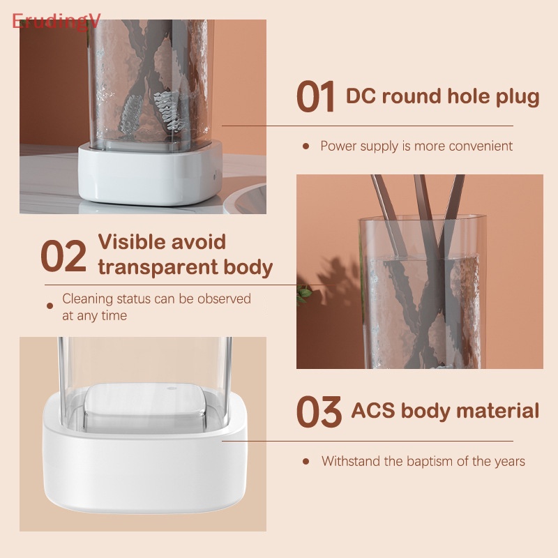 Dụng Cụ Vệ Sinh Cọ Trang Điểm Tự Động Nhanh Khô Tiện Lợi