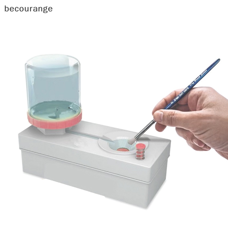 [becourange] Dụng Cụ Vệ Sinh Cọ Trang Điểm Bằng Acrylic