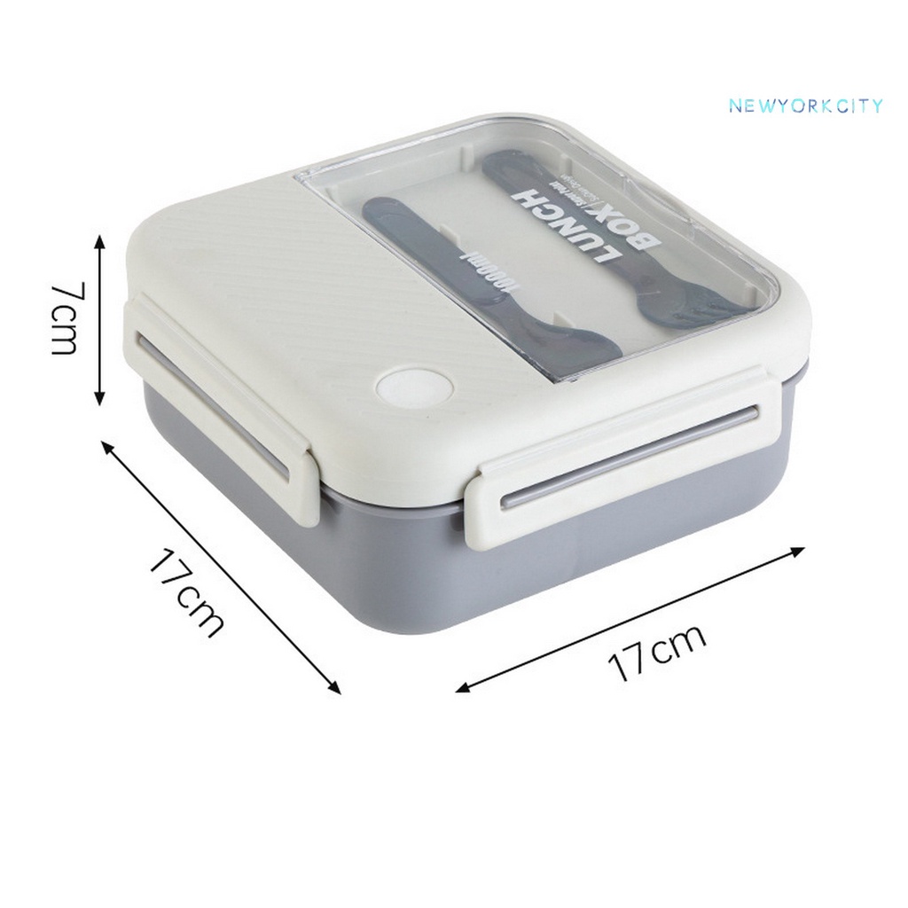 Hộp cơm Hai Tầng Dung Tích Lớn 1L / 1.1L Chống Rò Rỉ Tiện Dụng Cho Học Sinh