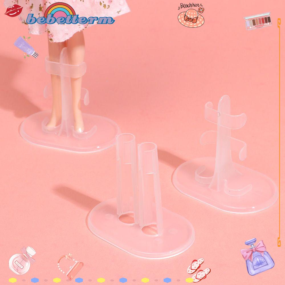 Bộ 5 Chân Đứng Trong Suốt Dùng Trang Trí Nhà Búp Bê