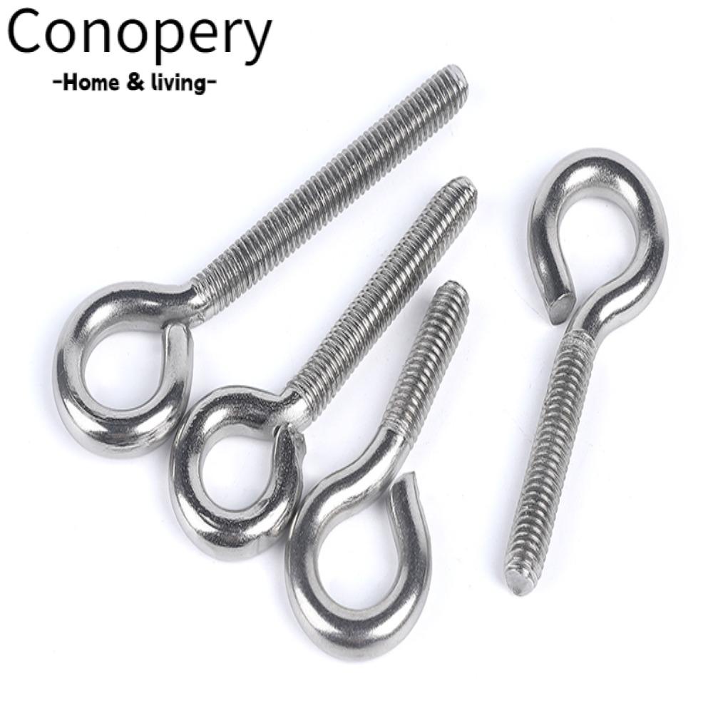 CONOPERY Set 20 Móc Treo Ly / Trần Nhà Bằng Thép Carbon Tiện Dụng