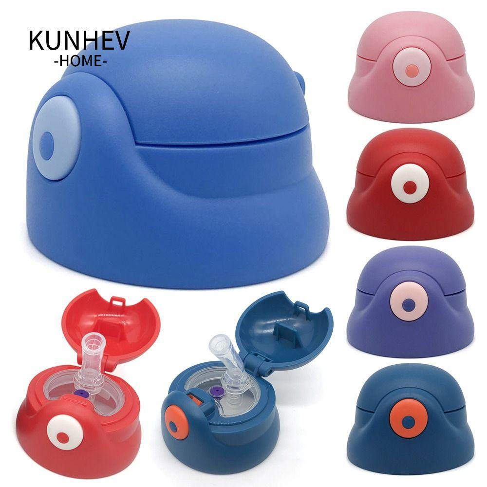 KUNHEV Nắp Đậy Cốc Nước Giữ Nhiệt Bằng Silicone Tái Sử Dụng Cho Trẻ Em