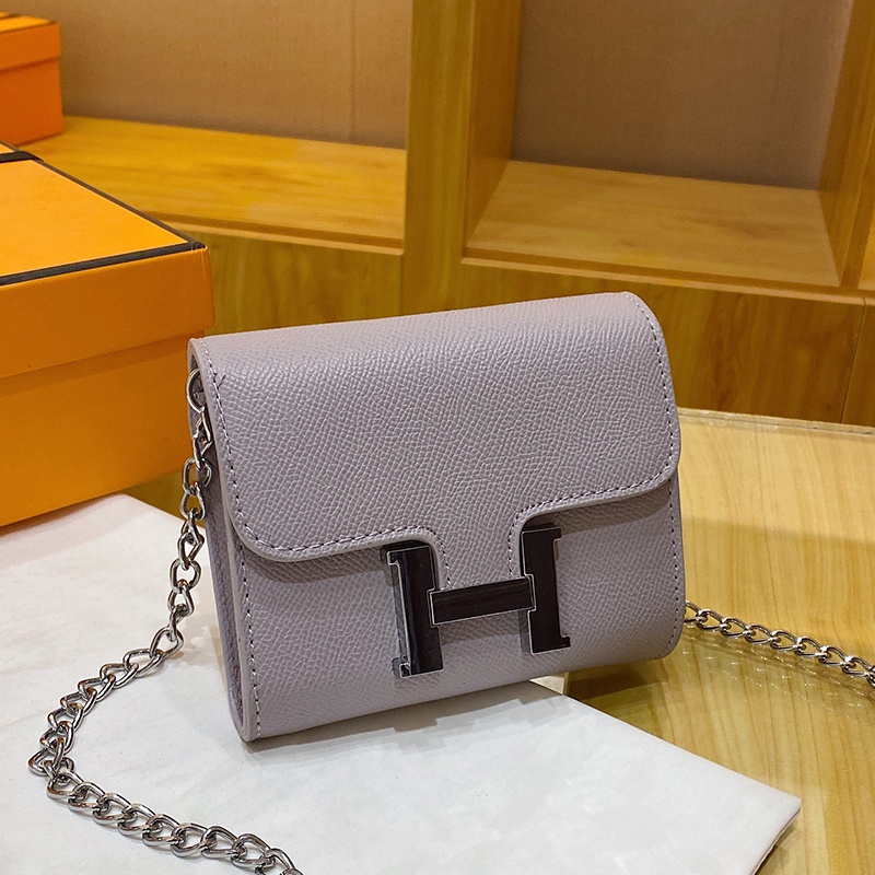 Túi Đeo Chéo HM 2023 Dáng Vuông Mini Màu Trơn Đơn Giản Sang Trọng