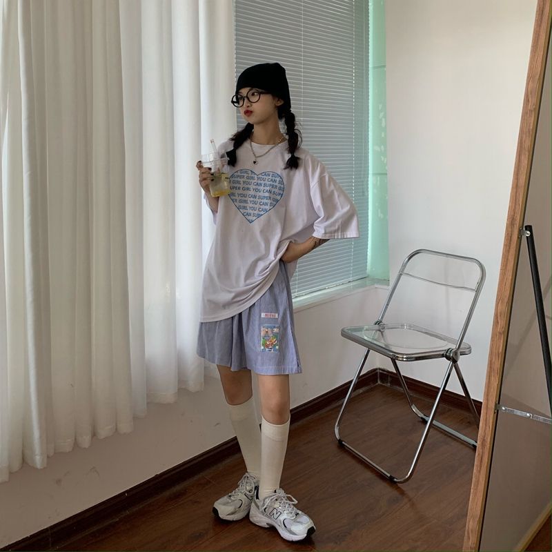 Quần ngắn ống rộng Plus Size Thời Trang Mùa Hè Cho Nữ